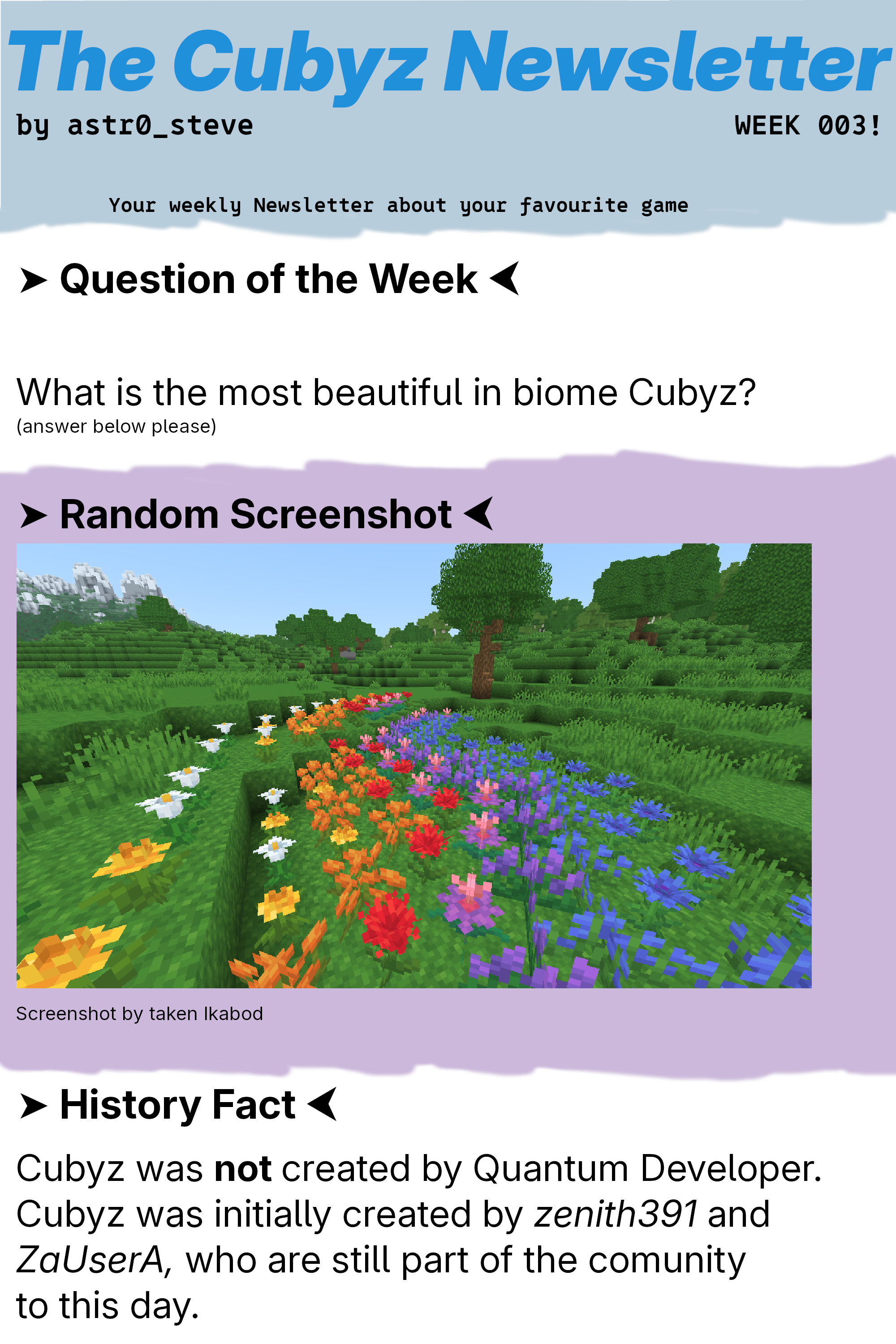3rd newsletter